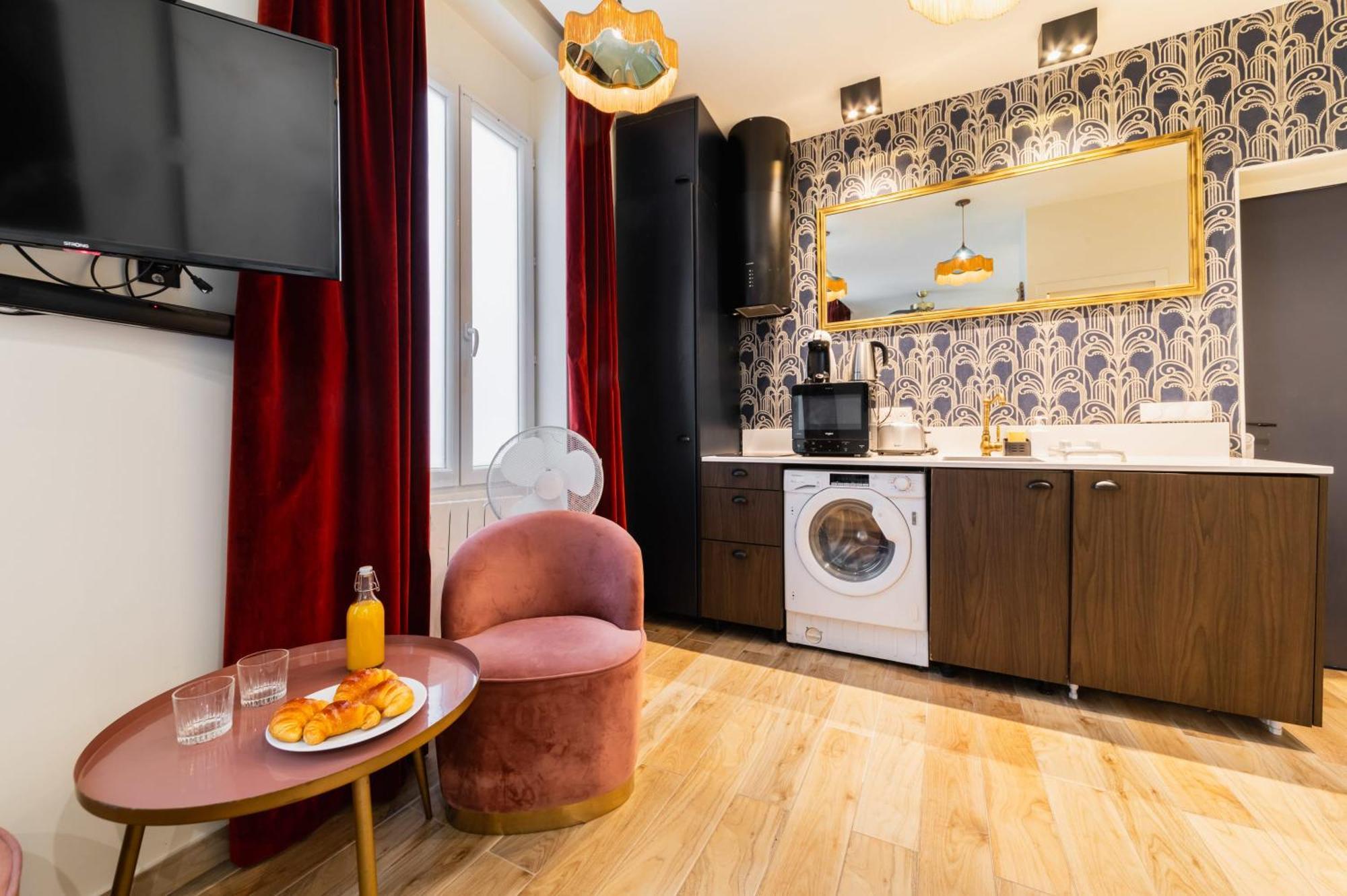 Studio Lumineux Et Moderne Proche Du Metro - 2P - Flat-Guest Paris Eksteriør billede